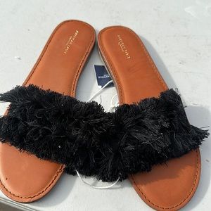 Brand new with tags AE slide on sandals